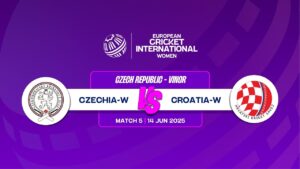 ECI-W Czechia, 2025 - Match 5 - CRO-W vs CZE-W | Highlights
