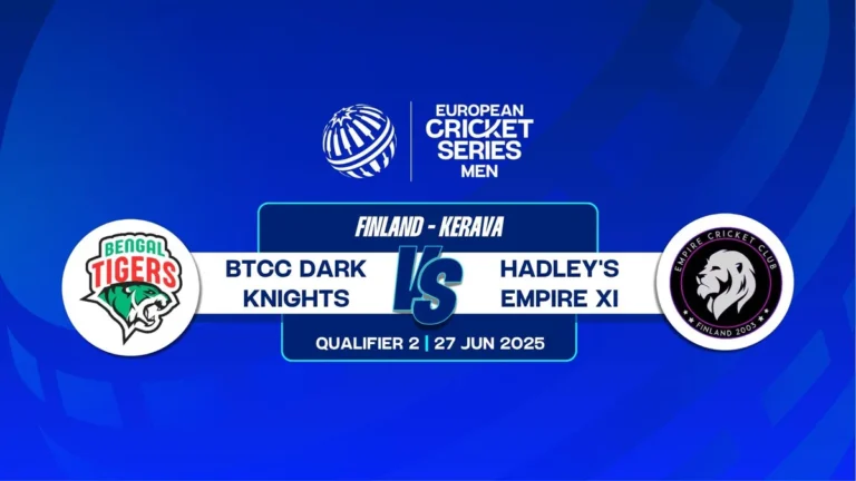 ECS Finland, 2025 – Qualifier 2: BTCC Dark Knights vs Hadley's Empire XI