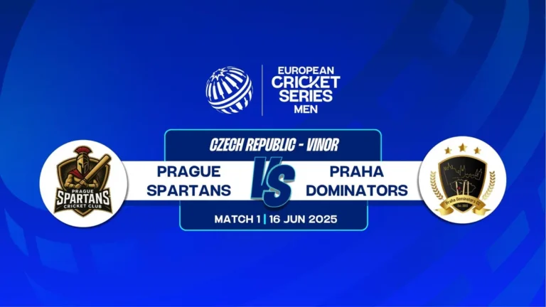 Prague Spartans (PRS) বনাম Praha Dominators (PRD)