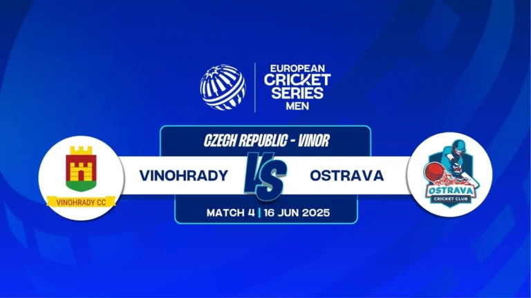 Vinohrady CC (VCC) বনাম Ostrava (OST)
