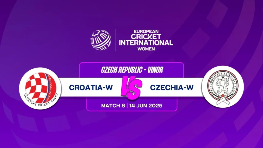 Croatia Women (CRO-W) vs Czechia Women (CZE-W) Preview for ECI-W 2025