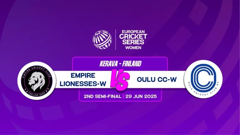 ECS-W Finland, 2025: Empire Lionesses-W vs Oulu CC-W