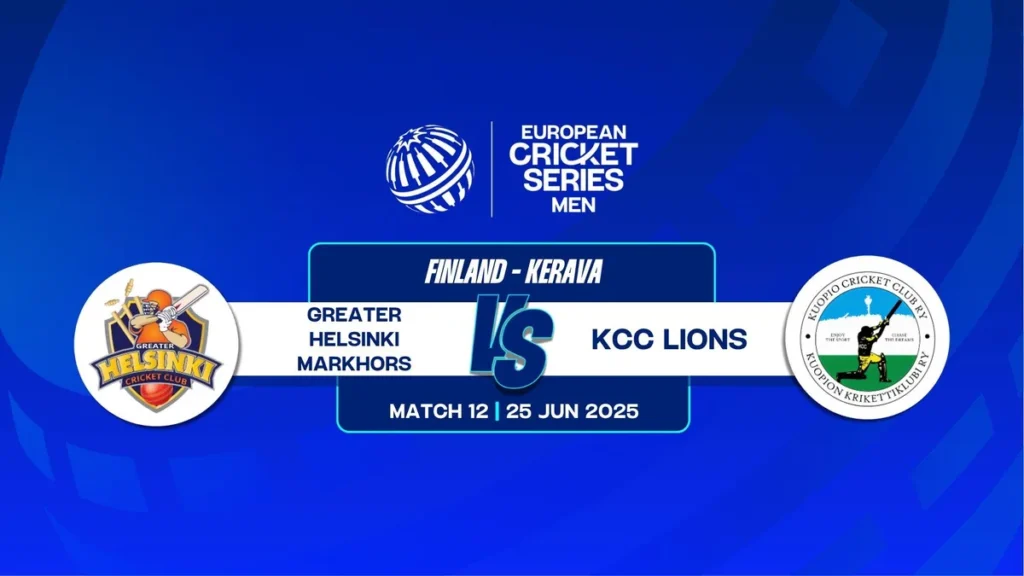 ECS Finland, 2025 : Greater Helsinki Markhors vs KCC Lions