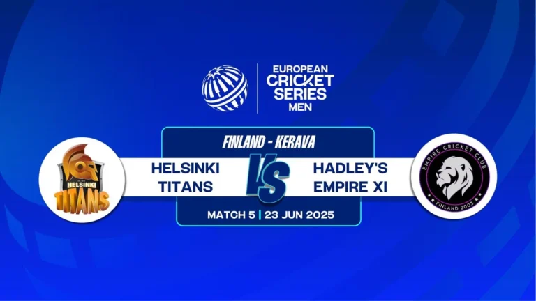 ECS Finland, 2025: Helsinki Titans vs Hadley's Empire XI