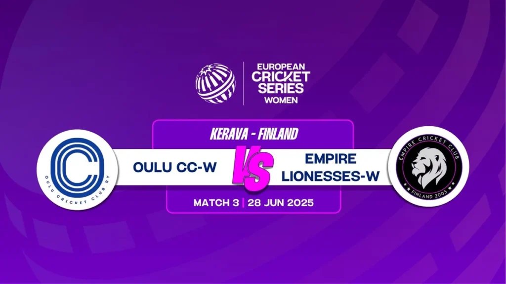 ECS-W Finland, 2025: Oulu CC-W vs Empire Lionesses-W