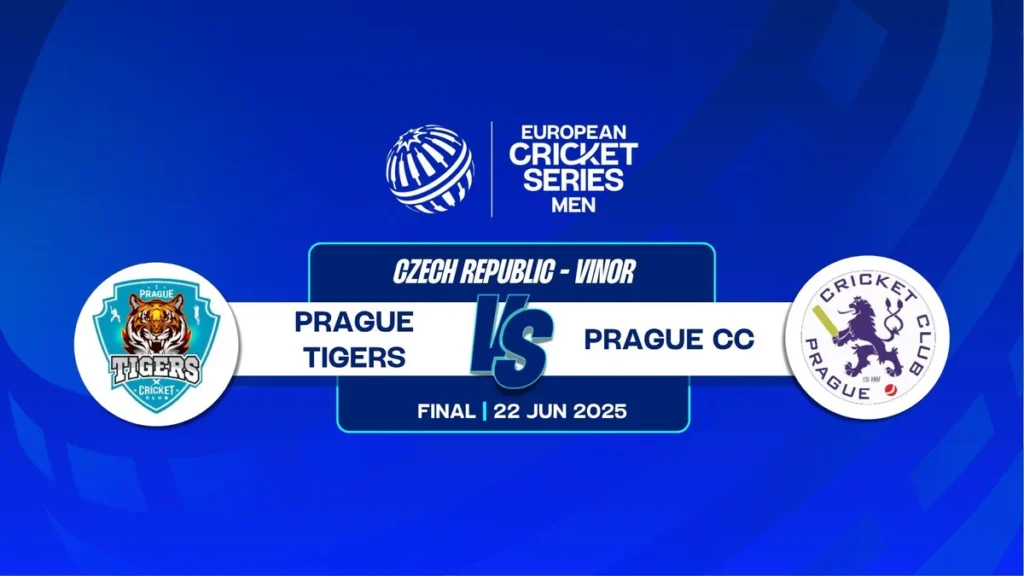 ECS Czechia, Premier, 2025 – কোয়ালিফায়ার ১: Prague Tigers vs Prague CC
