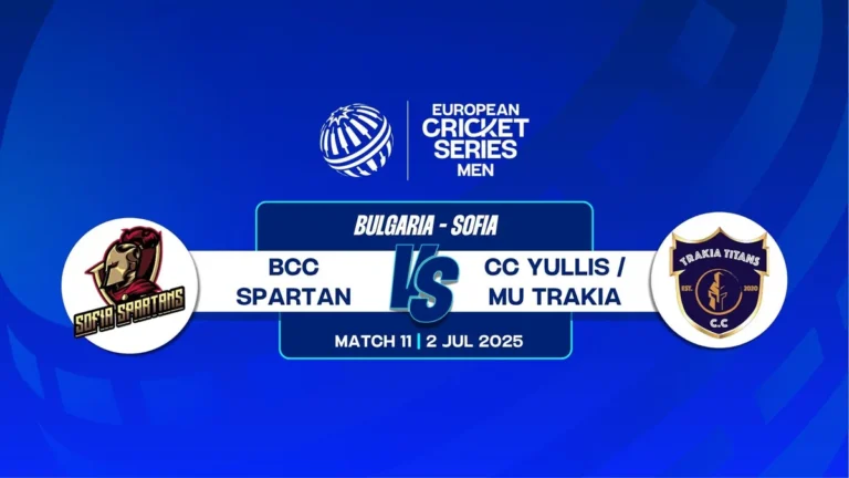 ECS Bulgaria, 2025 : BCC Spartan vs CC Yullis / MU Trakia