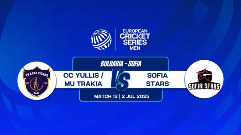 ECS Bulgaria, 2025 : CC Yullis / MU Trakia vs Sofia Stars