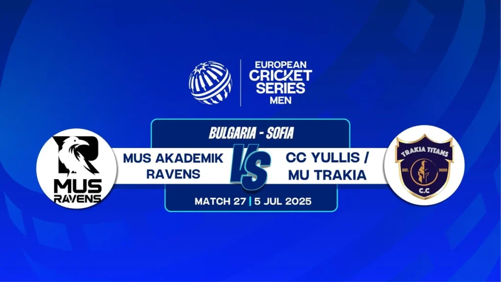 ECS Bulgaria, 2025 : MUS Akademik Ravens vs CC Yullis / MU Trakia