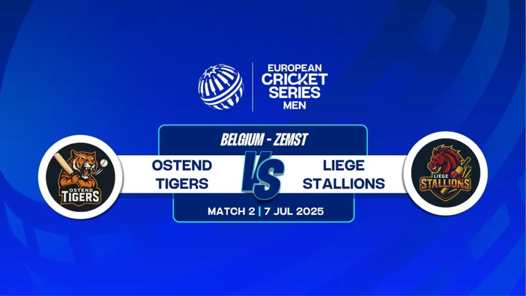 ECS Belgium, 2025: Ostend Tigers vs Liege Stallions