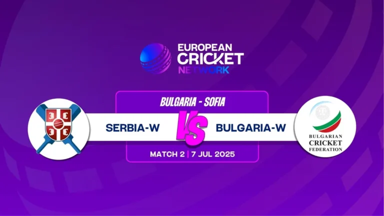 ECN Bulgaria T20IW, 2025: Serbia Women vs Bulgaria Women