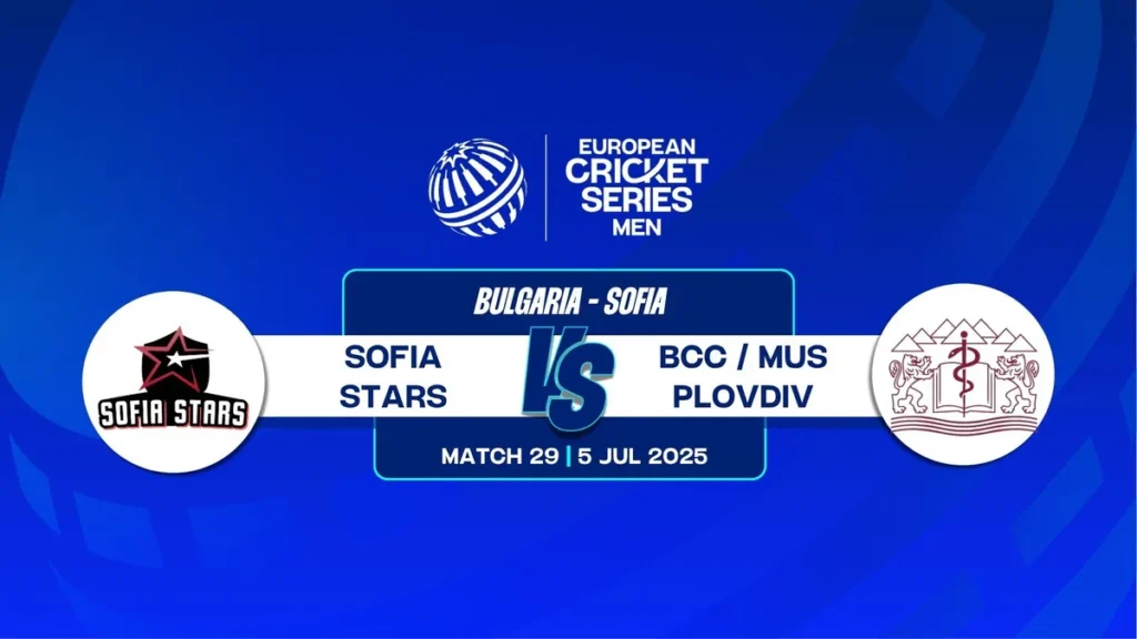 ECS Bulgaria, 2025 : Sofia Stars (SFS) vs BCC/MUS Plovdiv